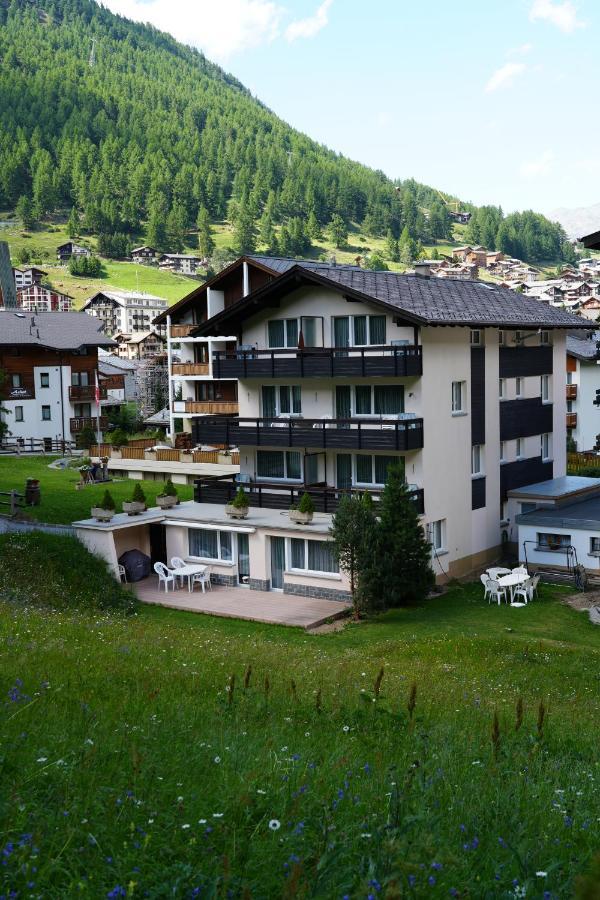 Ferienwohnung Haus Aida Saas-Fee Exterior foto