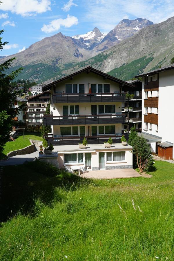 Ferienwohnung Haus Aida Saas-Fee Exterior foto