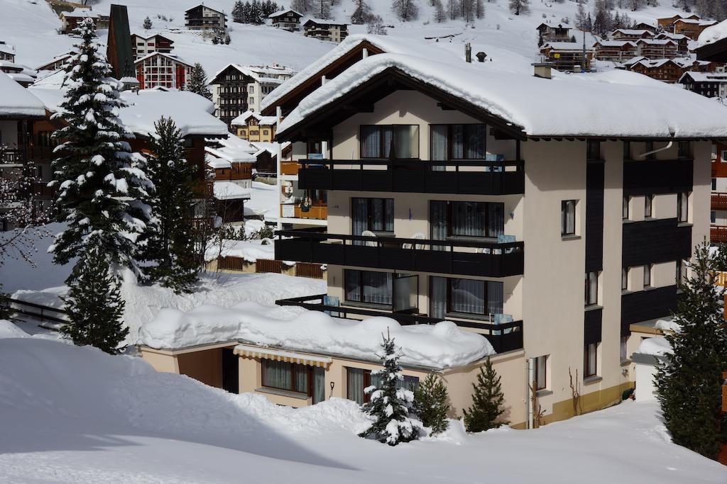 Ferienwohnung Haus Aida Saas-Fee Exterior foto