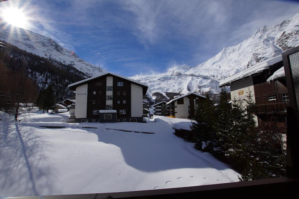 Ferienwohnung Haus Aida Saas-Fee Zimmer foto